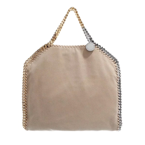Stella McCartney Chain Tote Bag Butter Cream Rymlig shoppingväska