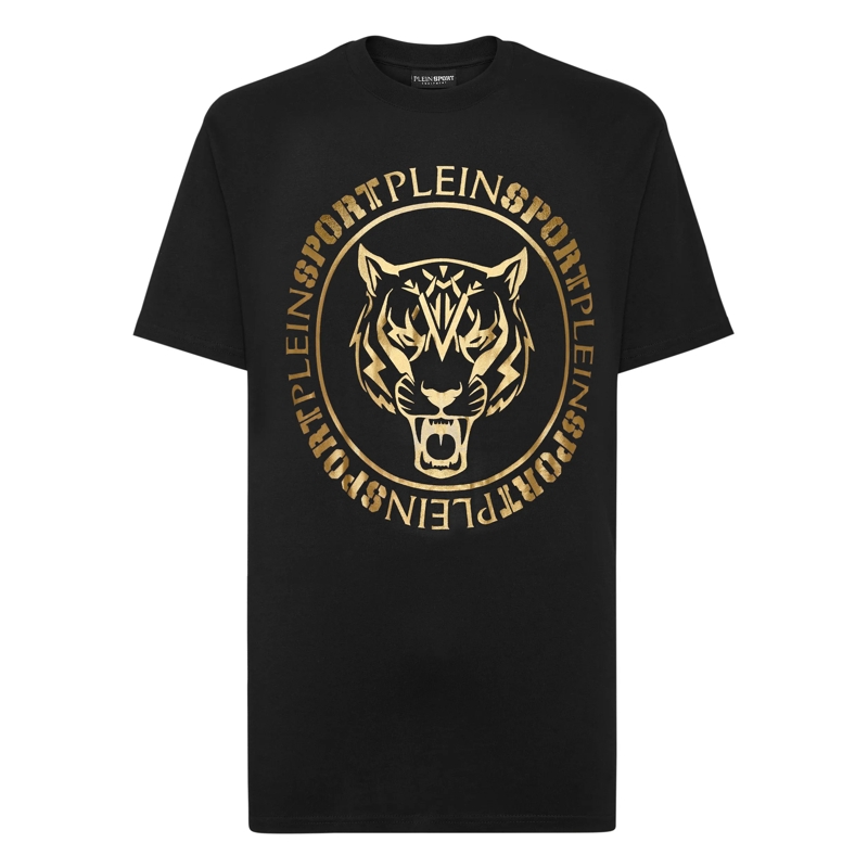Plein Sport T-Shirt T-Shirt Carbon Tiger schwarz