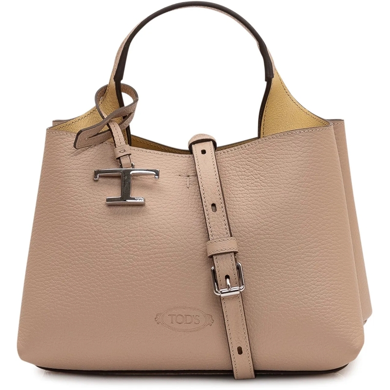 Tod's Tote Borsa a Spalla Apa Sacca Micro taupe(Image 2)