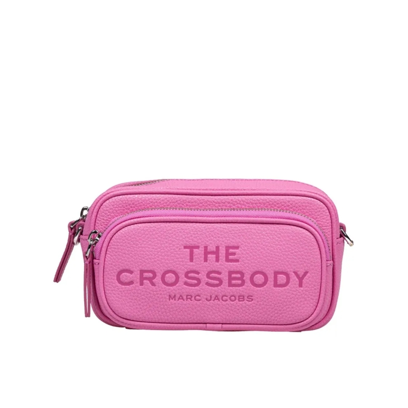 Marc Jacobs Schoudertas Pink Leather Crossbody Tote Bag Pink
