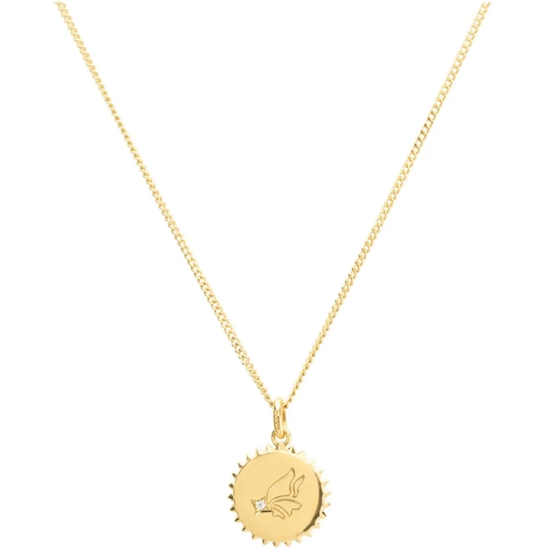 VEDDER & VEDDER Collier moyen Vedder & Vedder Affirmation Who I Am Kettingen Gou gold