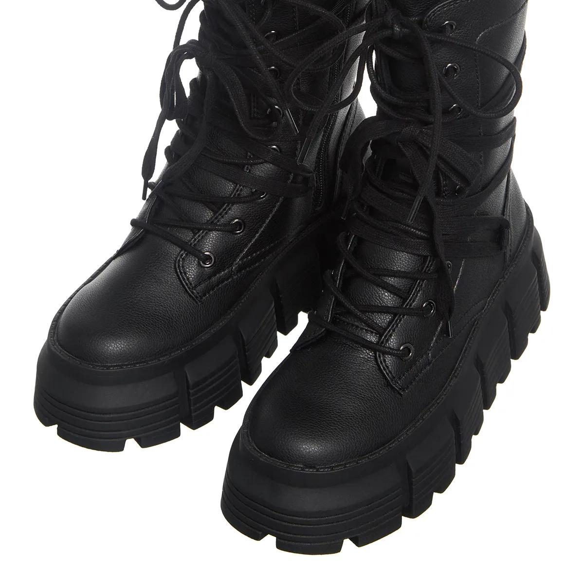 Thumbnail - Buffalo Stiefel & Boots - Ava Lace Up Hi2 - Gr. 37 (EU) - in Schwarz - für Damen
