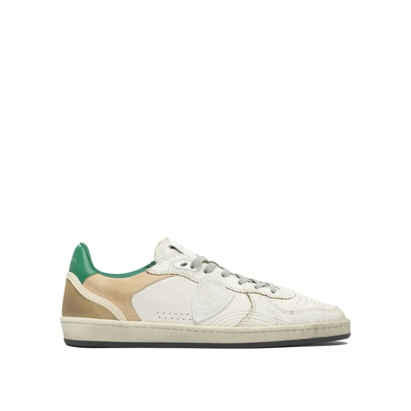 Philippe Model Lage-top sneaker Low-Top Sneakers Featuring Leather And Rubber Desi Multicolor