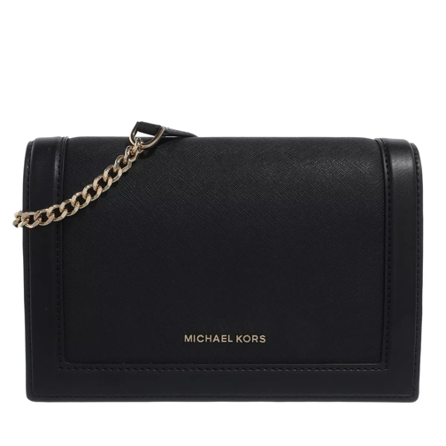 MICHAEL Michael Kors Large Fullflip Chain Crossbody Black Crossbody Bag