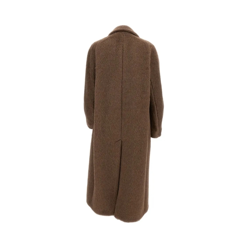 Sportmax Trenchcoat Double-Breasted Coat Comune Brown
