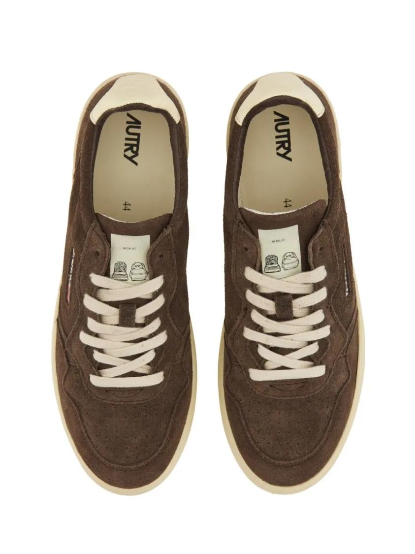 Thumbnail - Autry Low-Top Sneaker - "Medalist" Low Sneaker - Gr. 39 (EU) - in Braun - für Damen