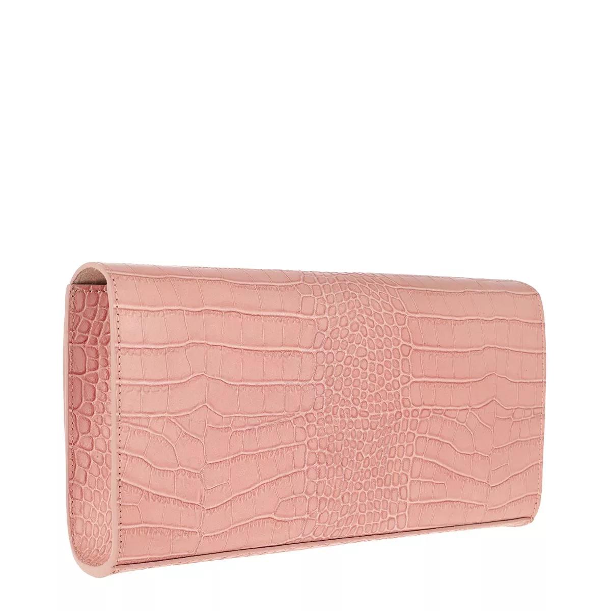 Dee Ocleppo Clutches Dee Hand Clutch in poeder roze