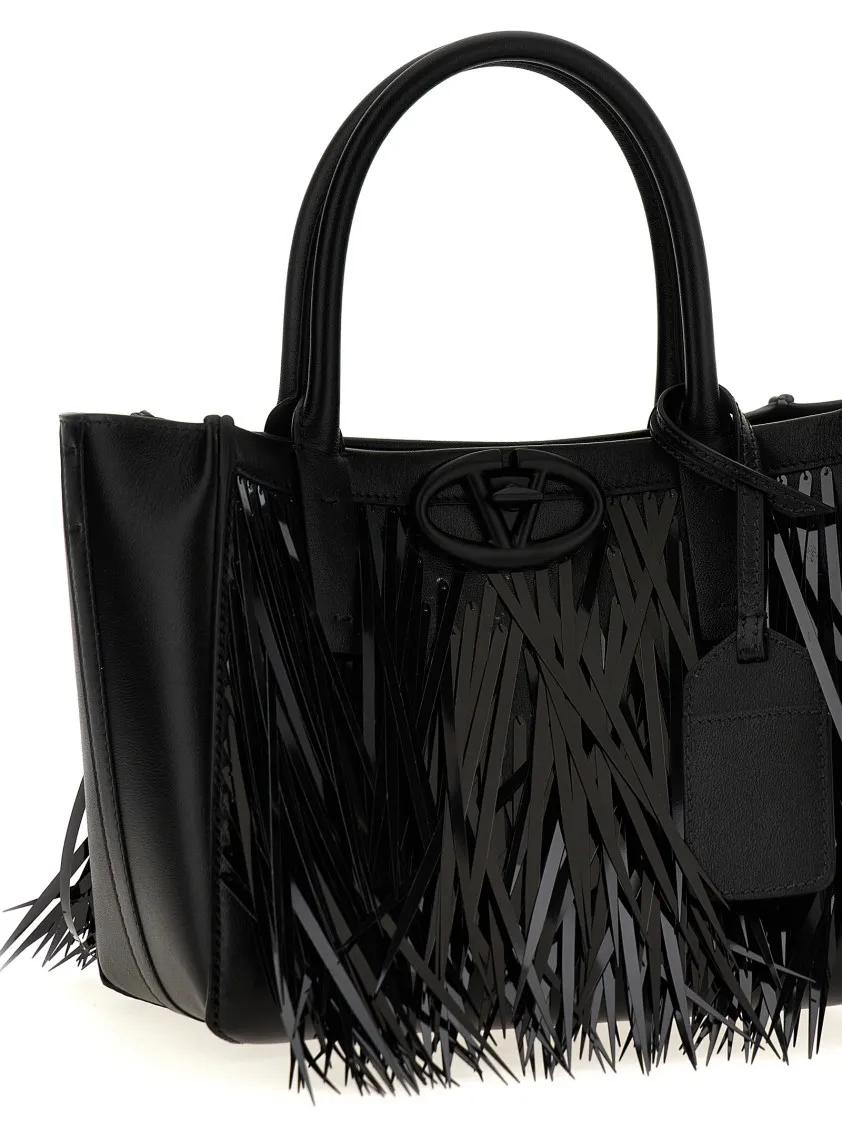 Valentino Garavani Shoppers & Totes Shooping 'Small Tote Vlogo' in zwart