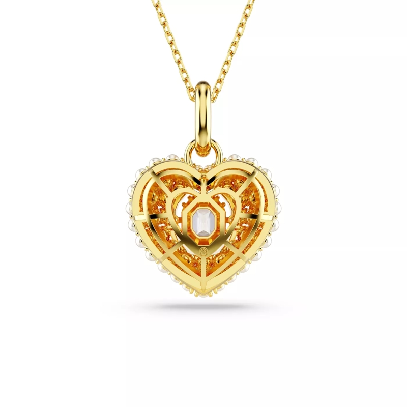 Swarovski Mittellange Halskette Hyperbola Kette Gold (Image 3)