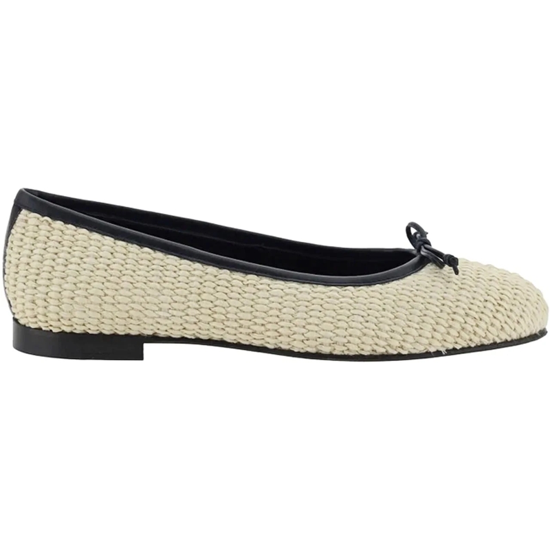 Manolo Blahnik T-Shirt Manolo Blahnik Veralli 010 Ballerina Flats beige