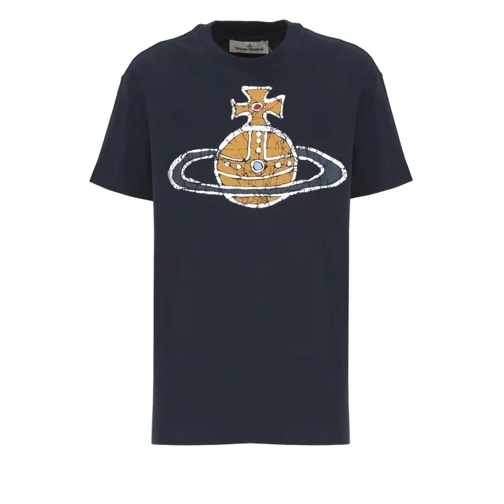 Vivienne Westwood Time Machine Classic T-Shirt Blue 