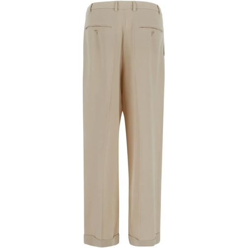 A.P.C. Hosen Melissa Wide-Leg Trousers beige