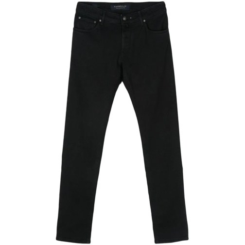 Handpicked Jeans Black Cotton Blend Orvieto Denim Black