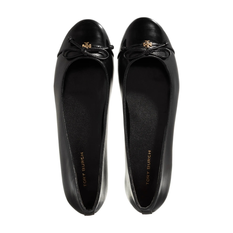 Tory Burch Ballerinas Cap-Toe Ballet Perfect Black/Perfect Black(Image 5)