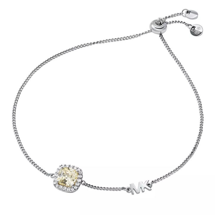 Michael kors top silver slider bracelet