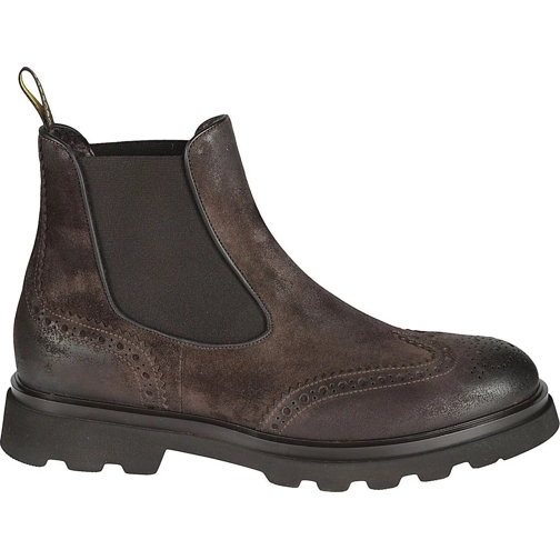 Doucal's Low-Top Sneaker Coda Rondine Chelsea Boots Brown schwarz