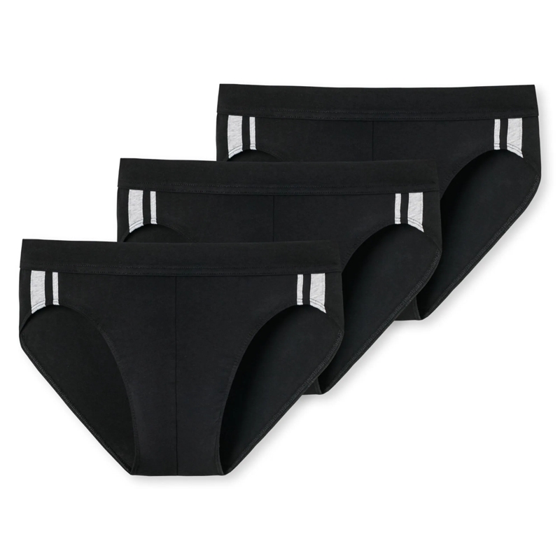 SCHIESSER  3er Pack schwarz