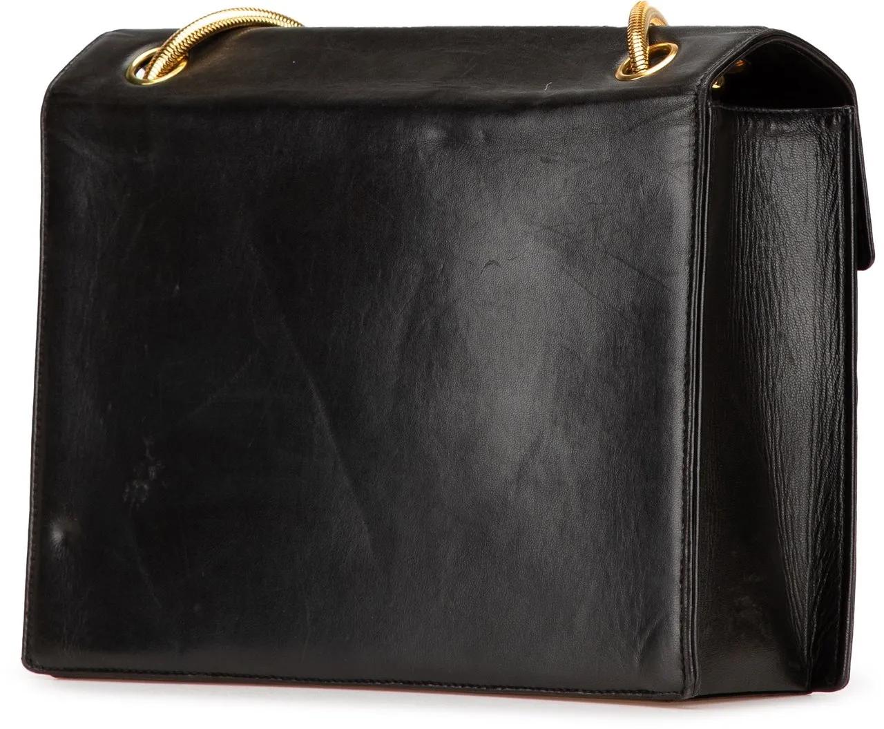 Thumbnail - Chanel Hobo Bags - CC Patent Snake Chain Flap - Gr. unisize - in Schwarz - für Damen