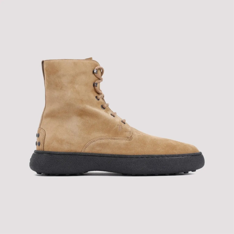 Tod's Schnürstiefel Winter Gommino Boots Brown(Image 7)