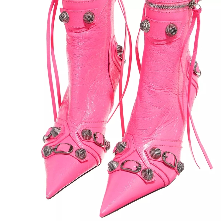 Hot pink bootie store heels