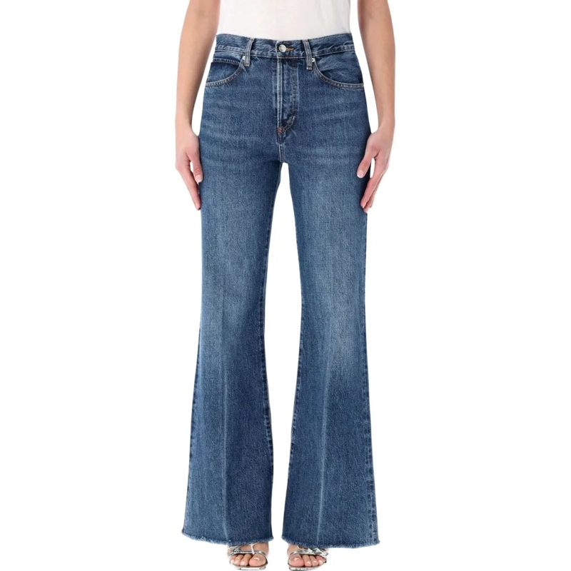 FRAME Jeans The Lax Womans Jeans Blue