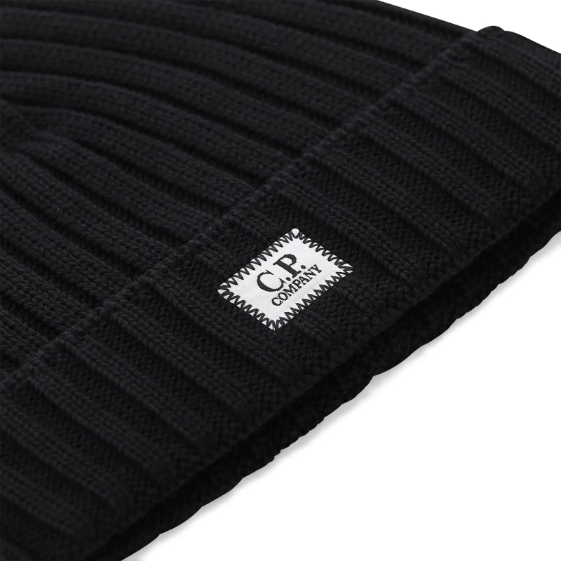 CP Company Casquette Mütze aus Wolle schwarz(Image 3)