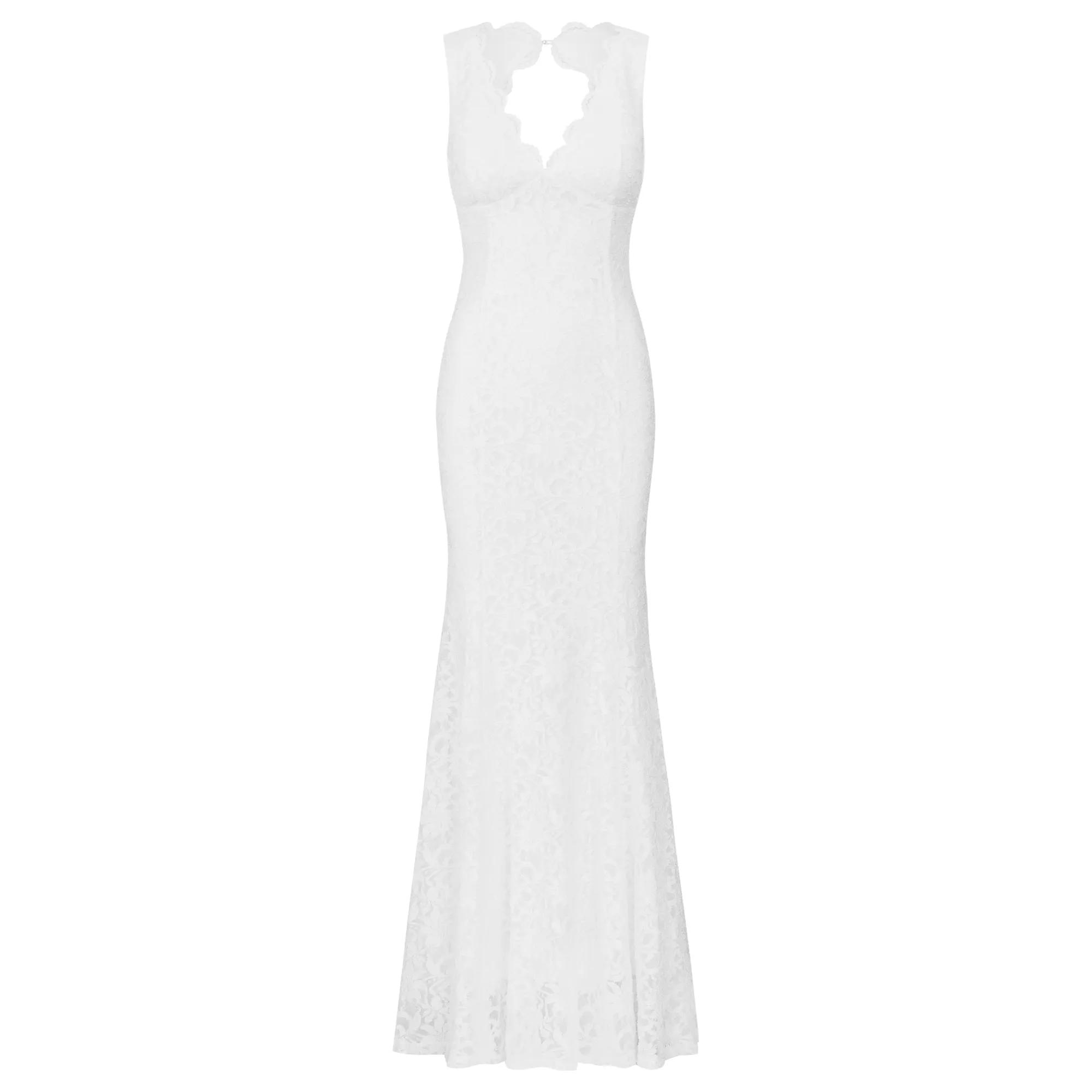 Thumbnail - Kraimod - Abendkleid - Größe 36 - weiß