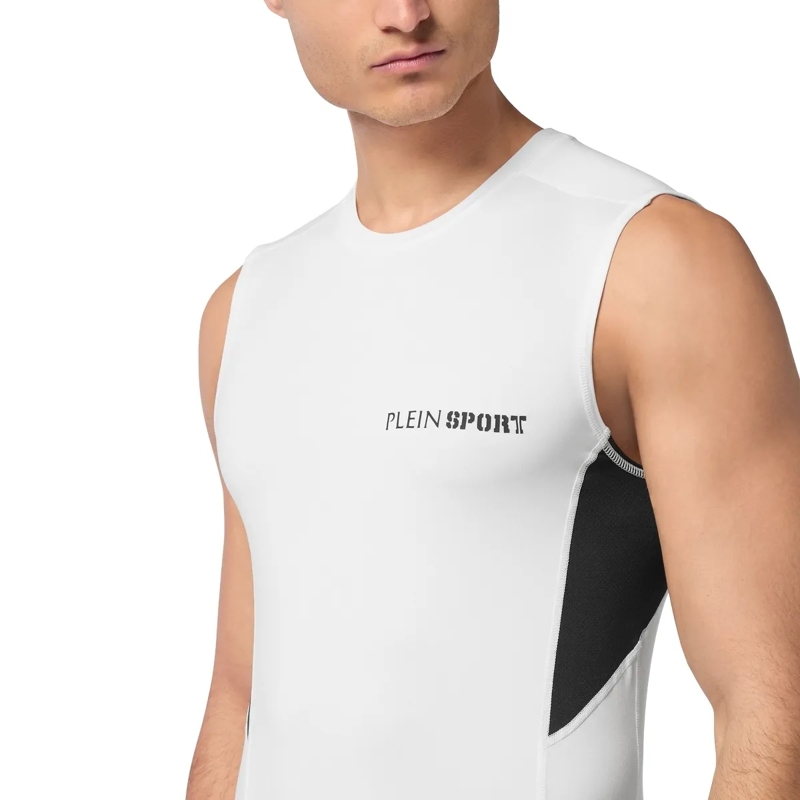 Plein Sport Top Tanktop weiss(Image 5)
