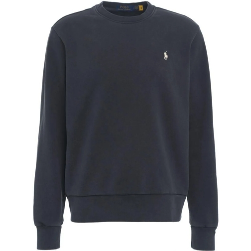 Ralph Lauren  Sweater with embroidered logo schwarz