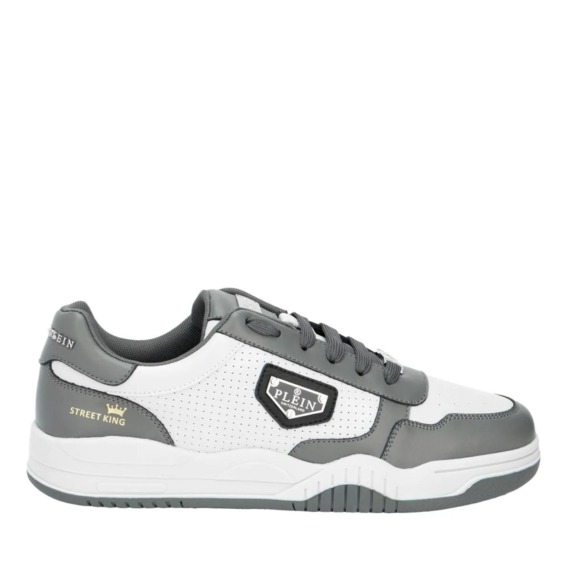 Philipp Plein Low-Top-Sneaker Lo-Top Turnschuhe Street grau