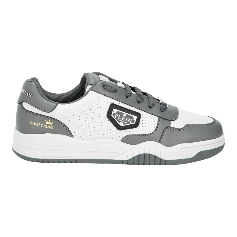 Philipp Plein Low-Top-Sneaker Lo-Top Turnschuhe Street grau(Image 3)
