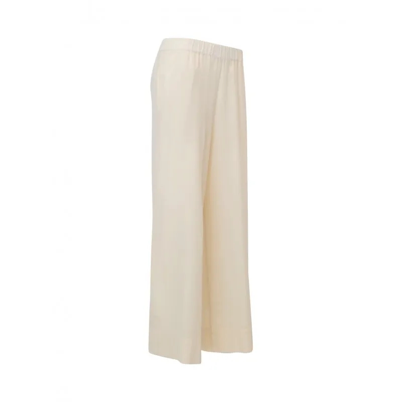 The One  Cream Satin Oilivia Pants Neutrals
