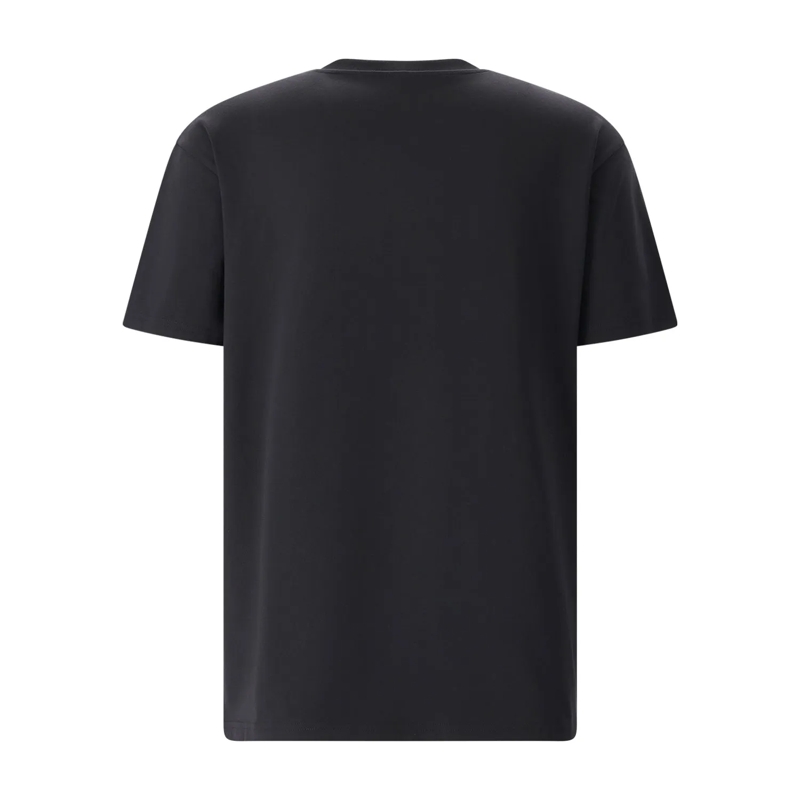 Givenchy T-Shirt Classic Cotton T-Shirt With Arched Logo Black(Image 5)