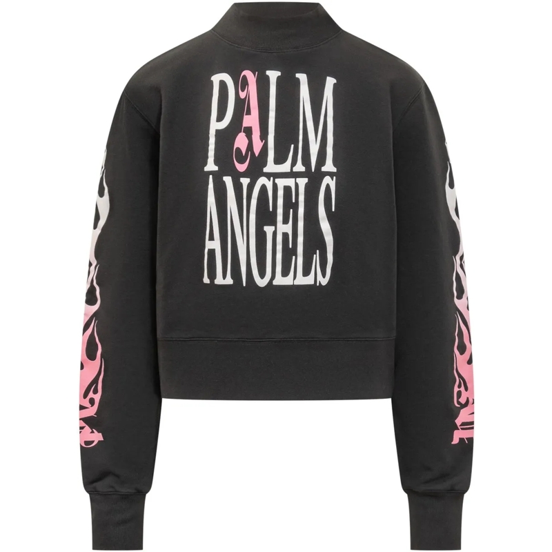 Palm Angels  Felpa Palm Angels schwarz