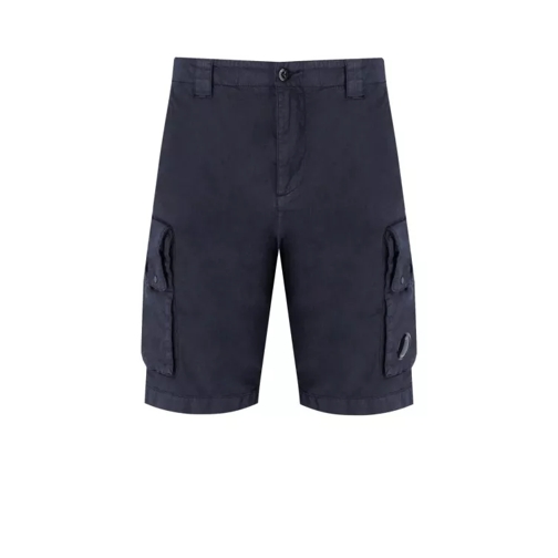 CP Company Blue Cargo Bermuda Shorts Blue 