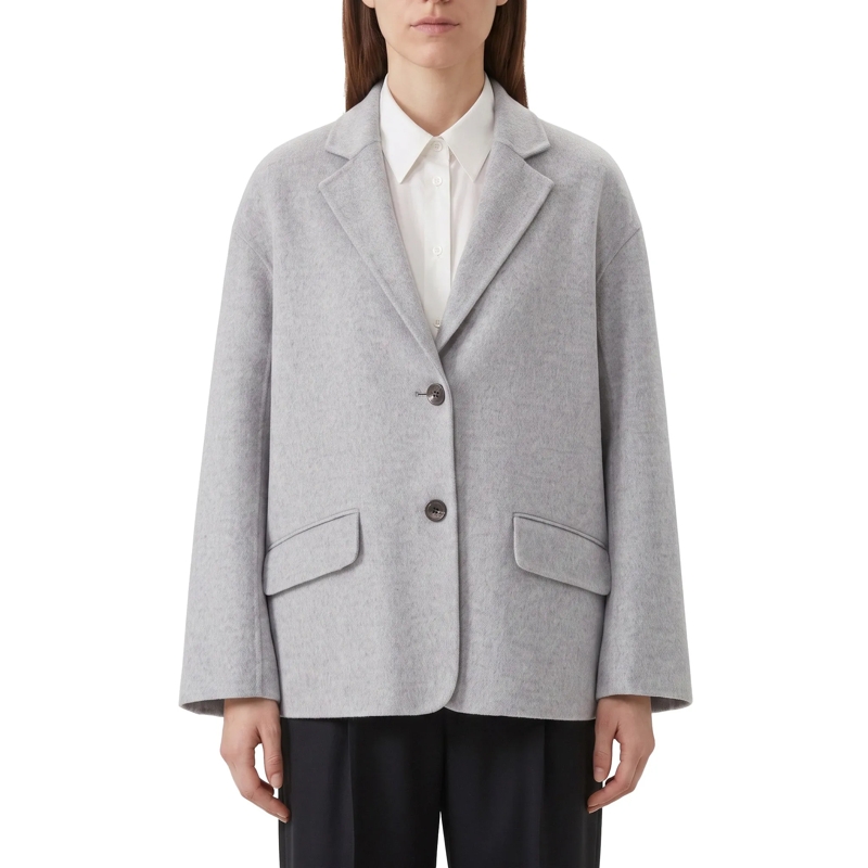 Lis Lareida Blazer Blazer aus Woll-Mix grau(Image 2)