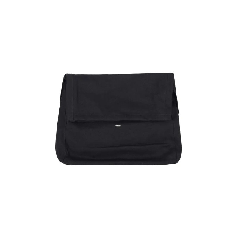 Our Legacy Sac à bandoulière Minimalist Black Bag With Subtle Detailing Black