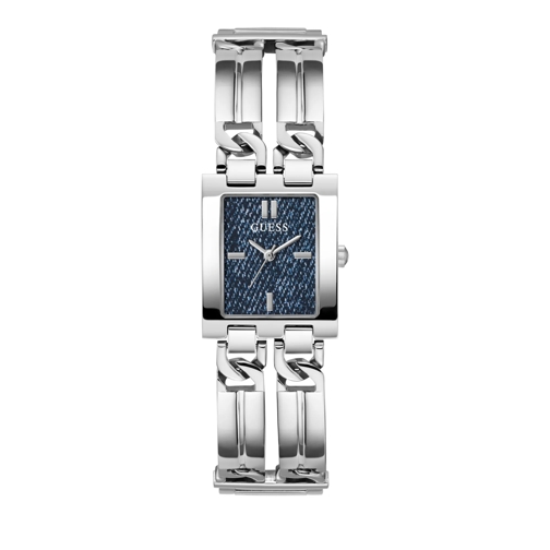 Guess Quartz Watch Mod Id Silver Tone