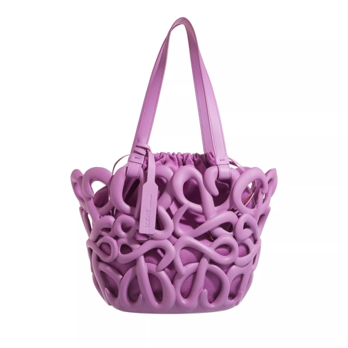Loewe Anagram Inflated Bucket Bag Rose Bucket Bag