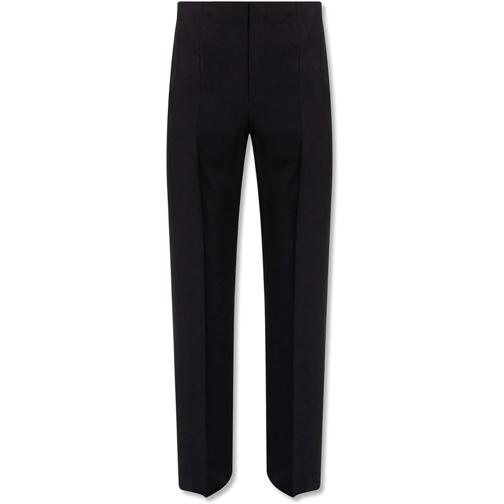 Salvatore Ferragamo Freizeithosen Salvatore Ferragamo Cotton And Silk Pants blau