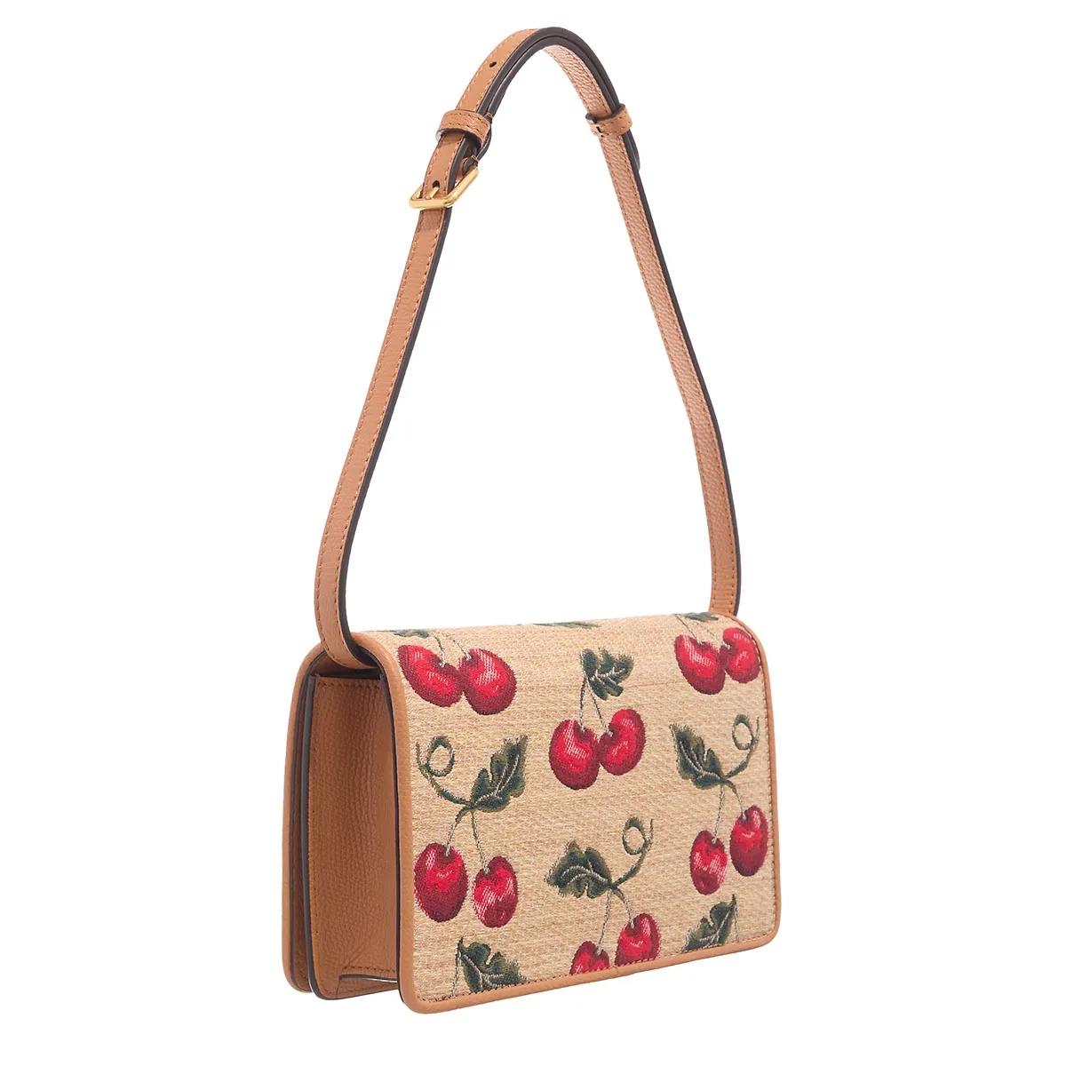 Valentino Garavani Crossbody bags Mini Bag Rafia Cherries in beige