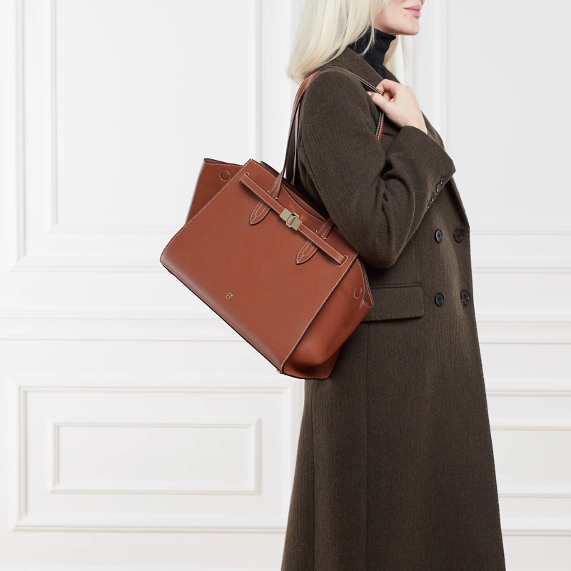 AIGNER Sac à provisions Farah Cognac Brown(Image 2)