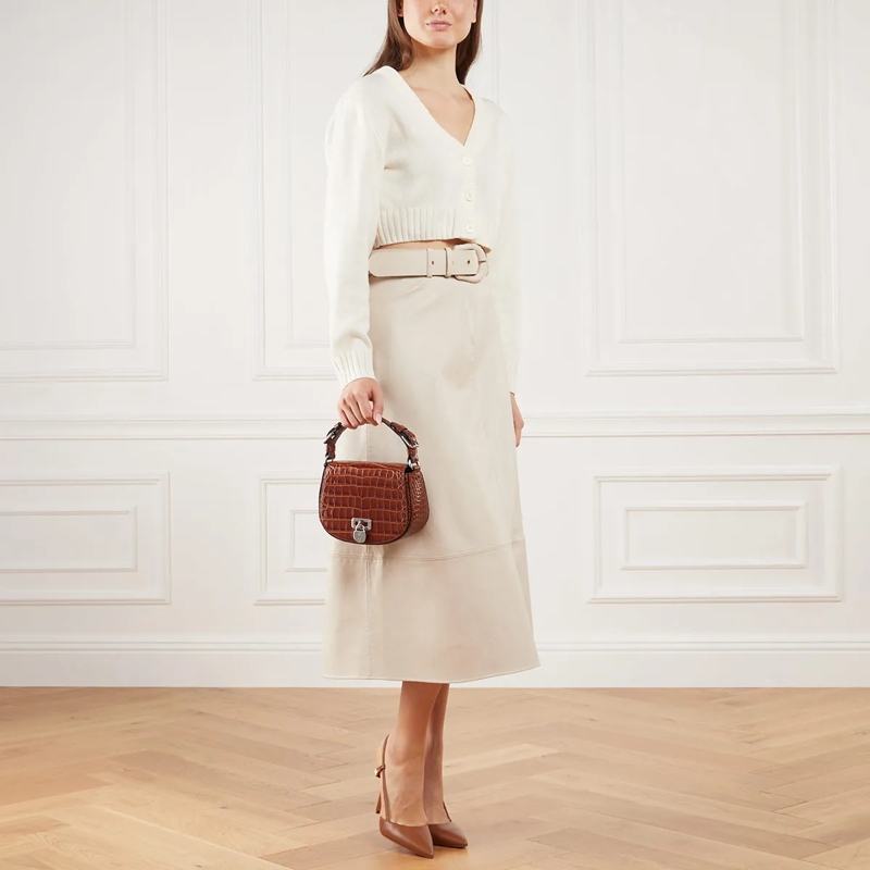 Lauren Ralph Lauren Crossbody Bag Tanner Crossbody Medium Tobacco(Image 2)