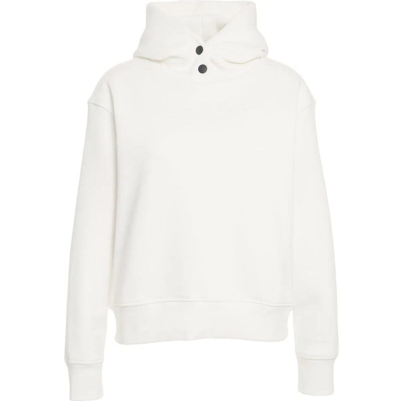 Alpha Tauri  Hoodie with logo lettering weiß