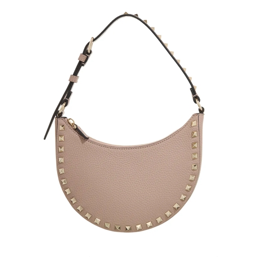 Valentino Garavani Shoulder Bag Rockstud Hobo Bag Poudre