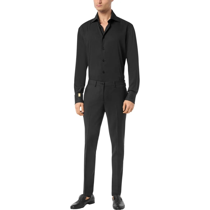 BILLIONAIRE Hemd Hemd Goldschnitt Ls schwarz(Image 3)