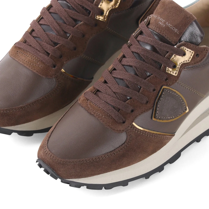 Philippe Model Low-Top-Sneaker Sneaker Tropez Haute braun(Image 4)