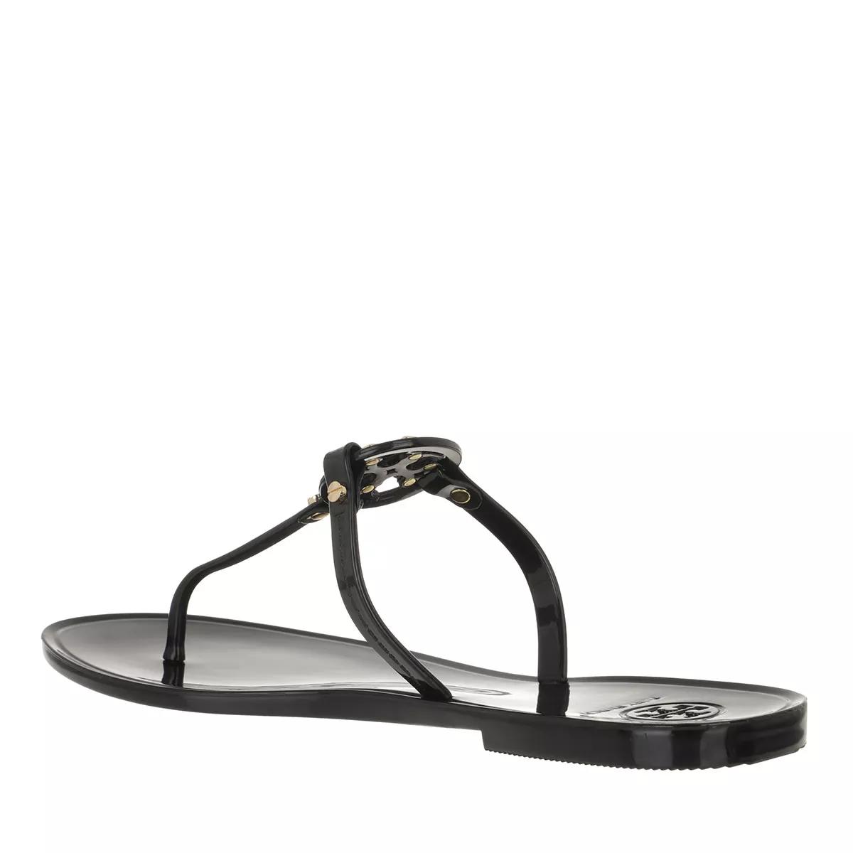 Black tory burch outlet flip flops