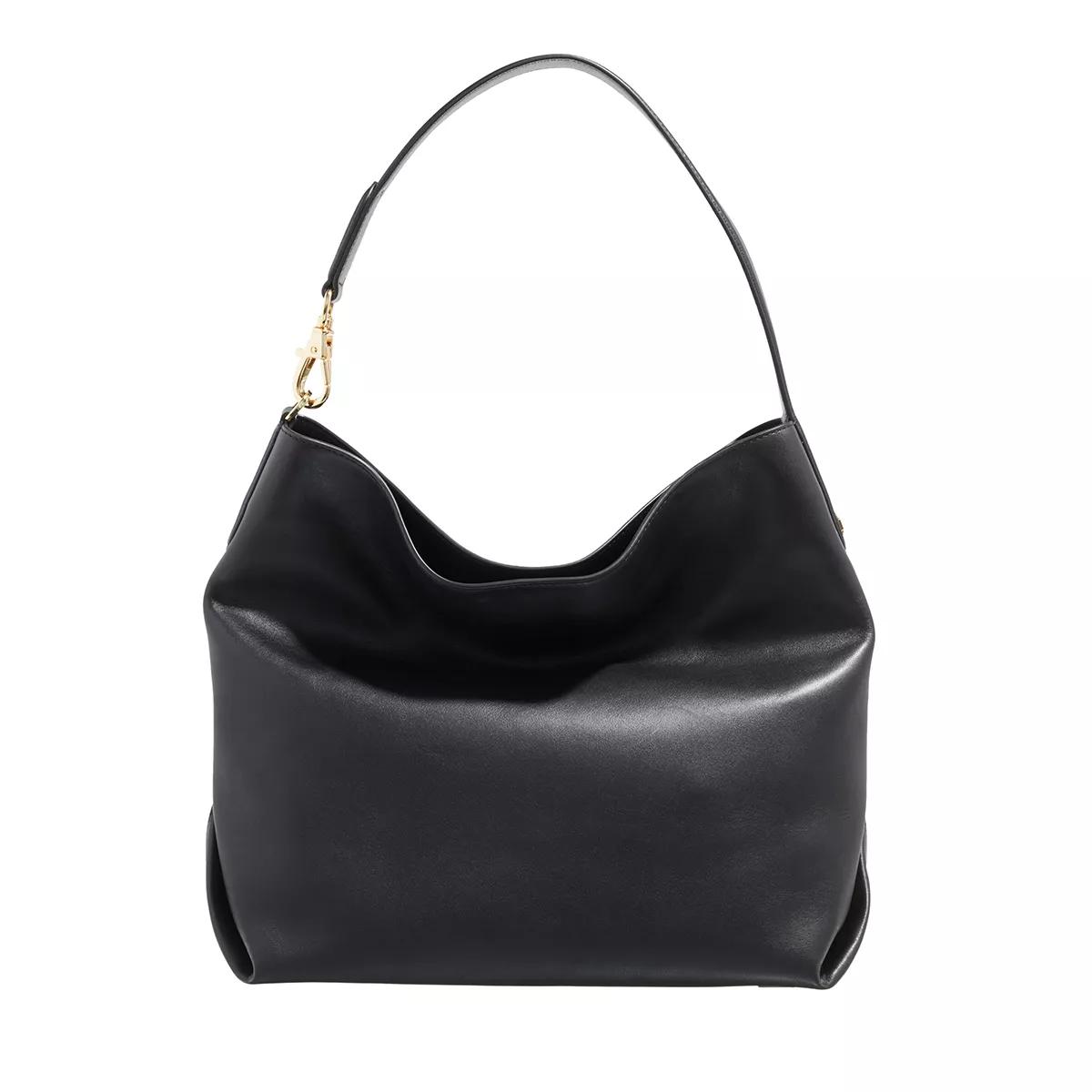 Large black hobo on sale handbag