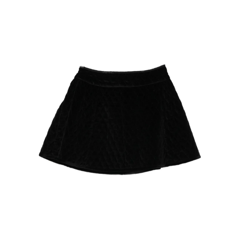 Vivienne Westwood Minirock Quilted A-Line Mini Skirt Black